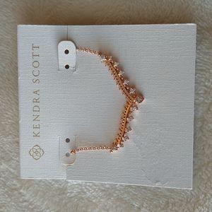 Kendra Scott Rose Gold Vern Necklace